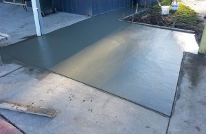 Footpath and Watertank Slab
