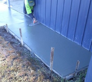 Footpath and Watertank Slab