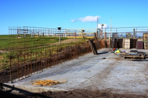Concrete Material Bin