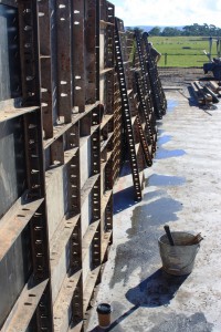 Formwork for Concrete Material Bin Walls